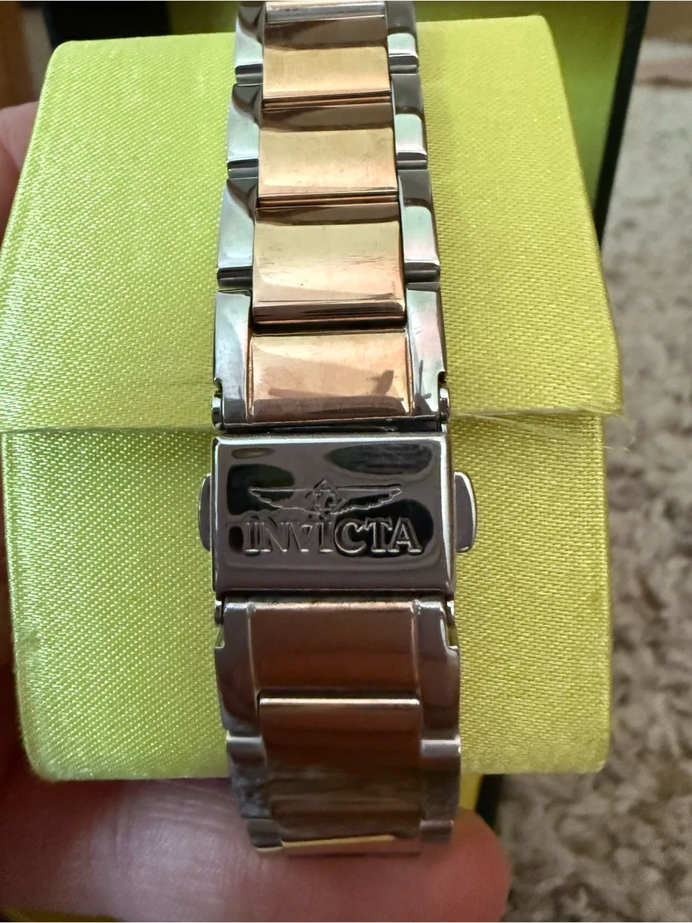 Invicta Angel Chronograph Two-Tone Watch 30966 – Like New in Box